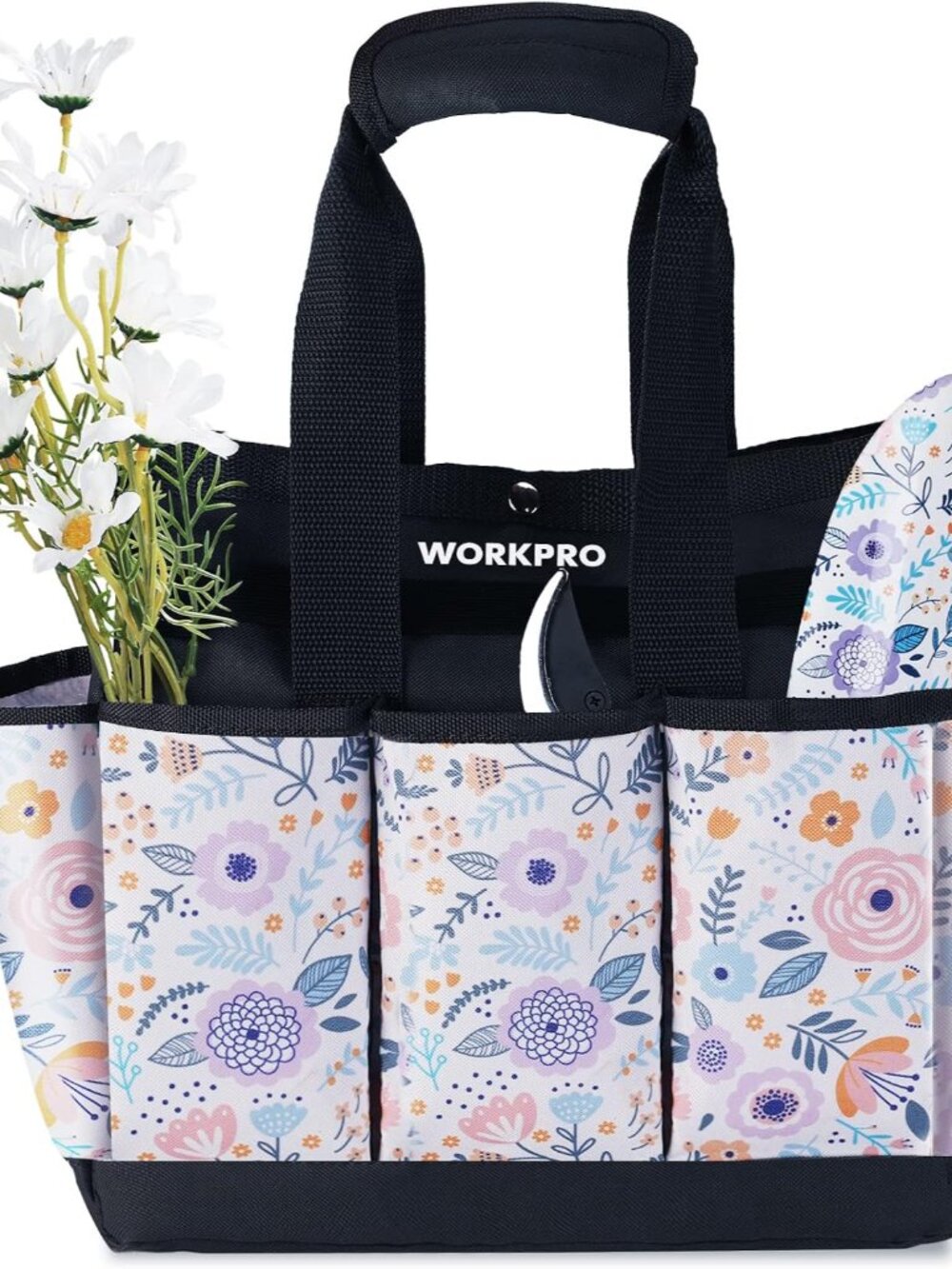 Garden Tool Bag, 9 Pockets Gardening Bag